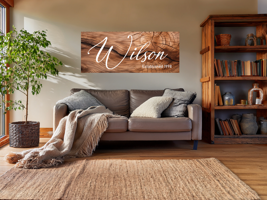 Coming Soon! Custom Family Name Sign | Strong, Durable All-Seasons Material
